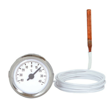 TERMOMETRO 52MM ACCIAIO -40/+40°C