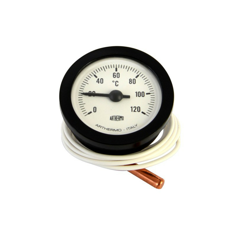 TERMOMETRO DA INCASSO CIRCOLARE 0/120°C