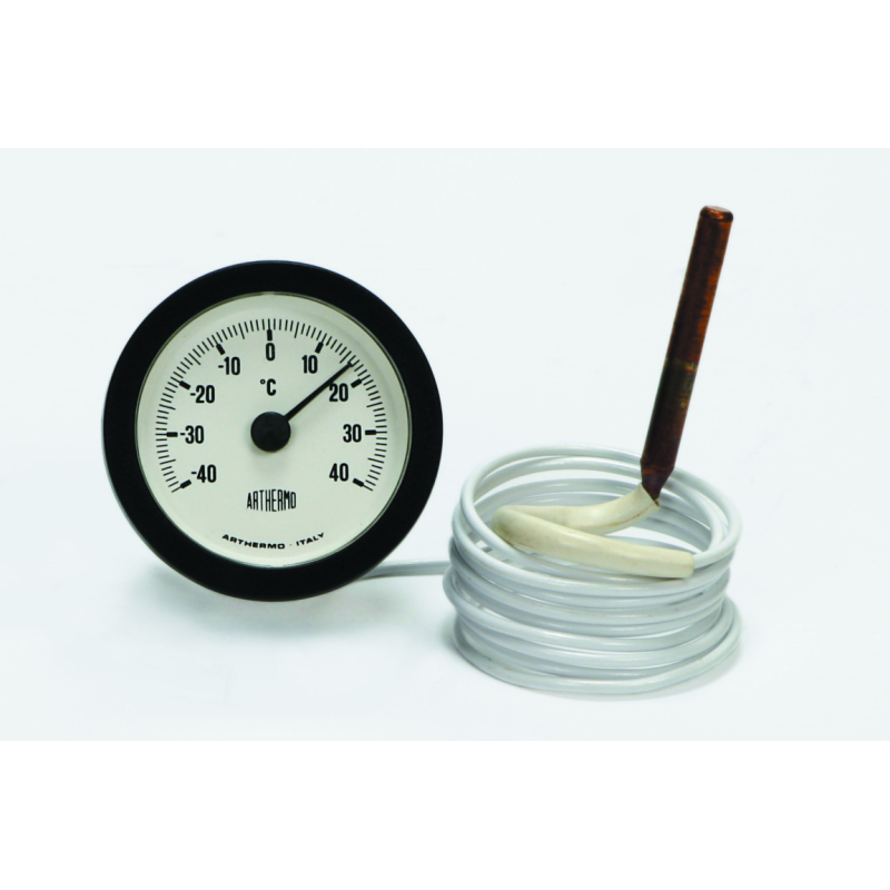 TERMOMETRO DA INCASSO CIRCOLARE -40°+40°