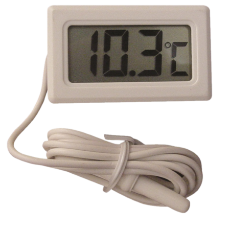 TERMOMETRO DIG. INCASSO NERO