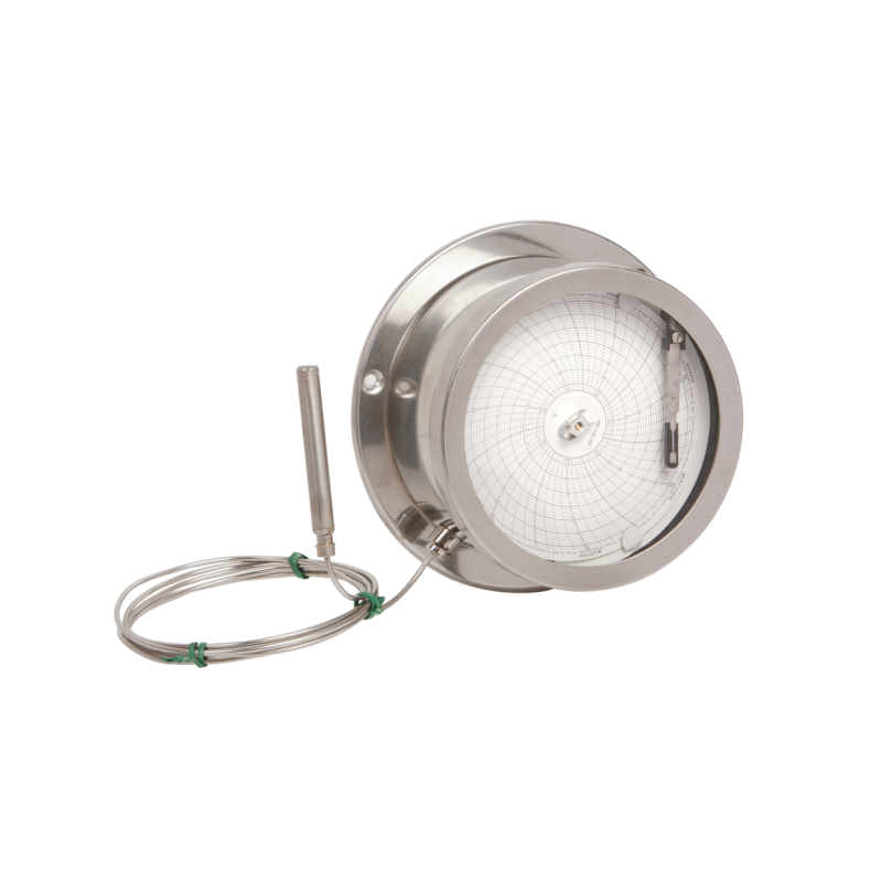 REGISTRATORE GRAFICO DI TEMP. ACCIAIO